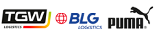 TGW, BLG, PUMA - Logos