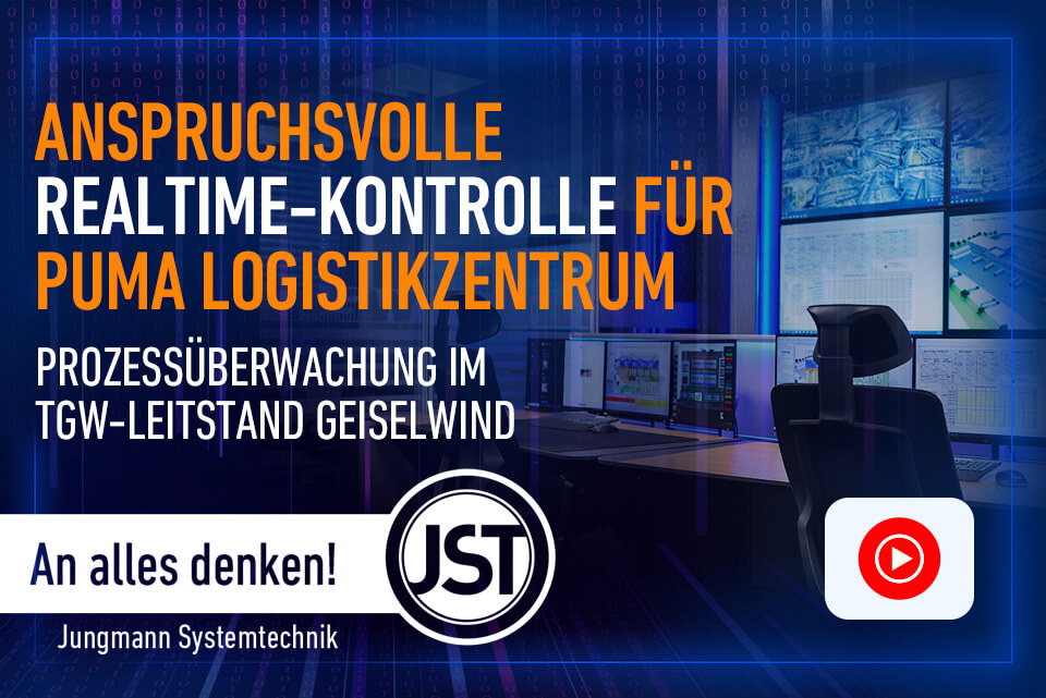 JST Aktuelles - Referenz TGW, BLG, PUMA