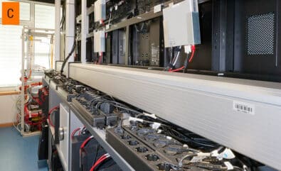 JST DisplayCover - technical room