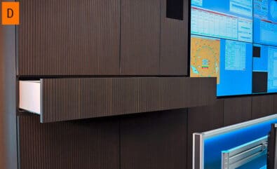 JST DisplayCover - Sound absorbing wooden panels
